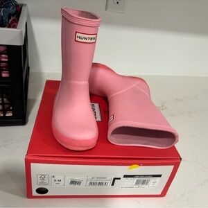Hunter Girl's First Classic (Toddler/Little Kid) blush thaw/pink shiver